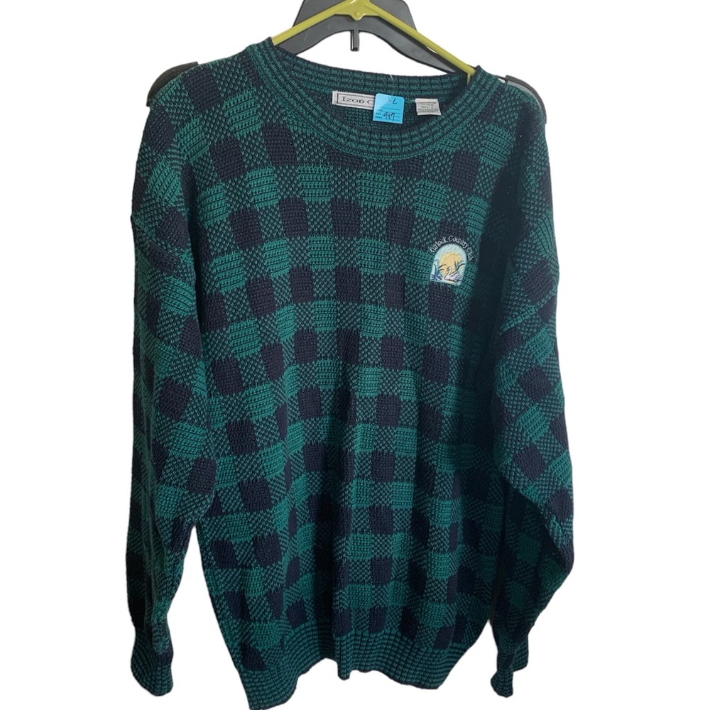 Vintage Izod club large men’s cotton sweater